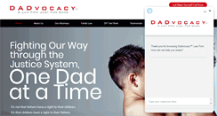 Desktop Screenshot of dadvocacy.com